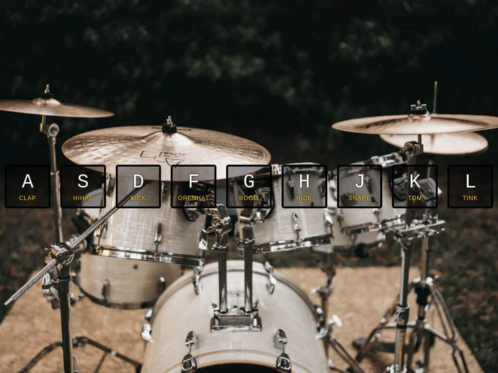 JavaScript Drum Kit
