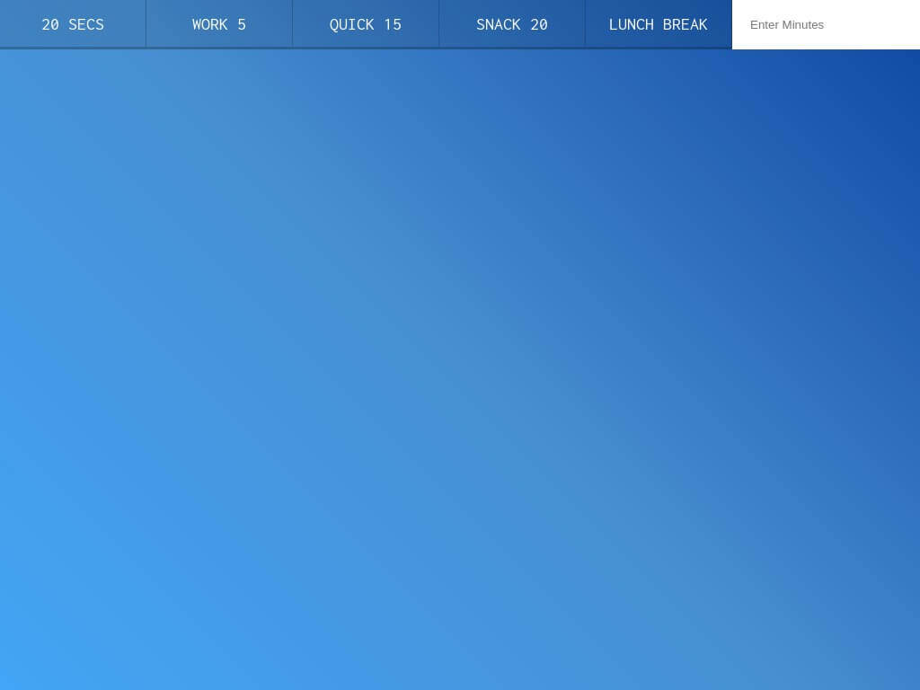 Countdown Timer