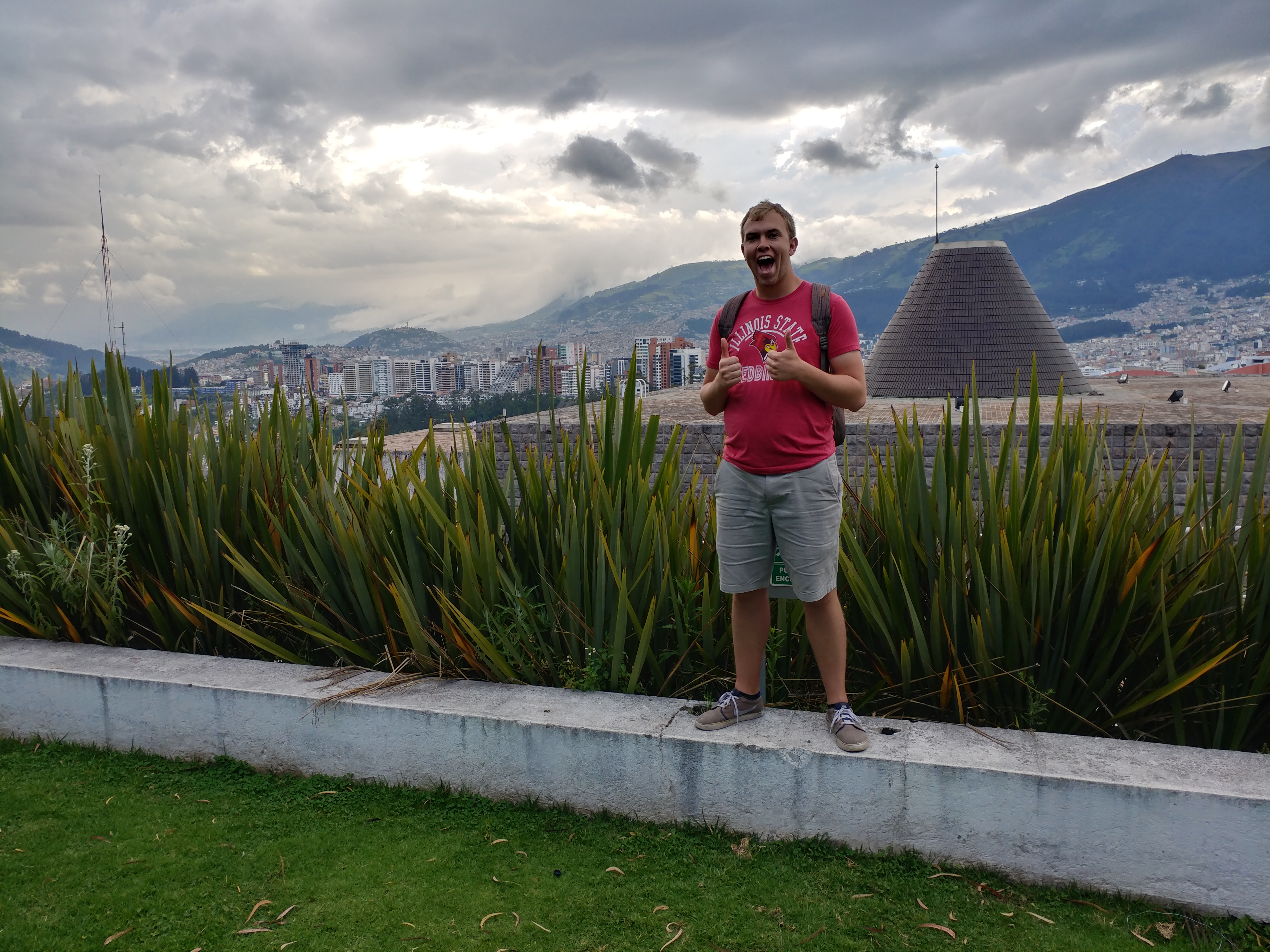 Me with the art exibit
